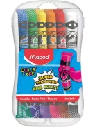 Tempera készlet, 12 darabos, műanyag dobozban, MAPED (IMA810520)