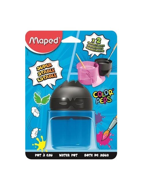 Ecsettál, műanyag, 2 rekeszes, MAPED (IMA811310)