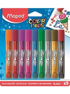   Csillámos ragasztó, MAPED "Color'Peps", 9 különböző szín (IMA813010)