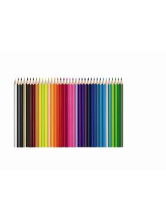   Színes ceruza készlet, háromszögletű, MAPED "Color'Peps Star", 36 különböző szín (IMA832017)