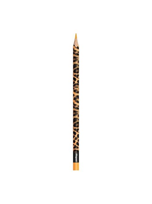 Színes ceruza készlet, háromszögletű, MAPED "Color'Peps Animal", 18 különböző szín (IMA832218)