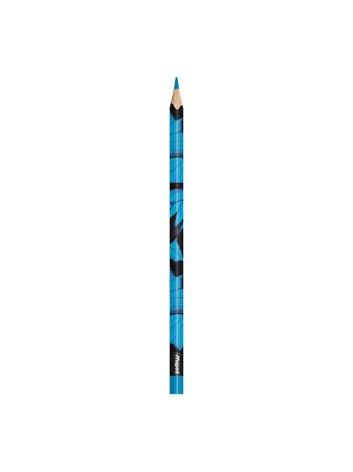 Színes ceruza készlet, háromszögletű, MAPED "Color'Peps Animal", 18 különböző szín (IMA832218)
