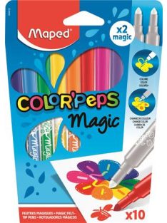   Filctoll készlet, 3,6 mm, MAPED "Color'Peps Magic", 8+2 különböző szín (IMA844612)