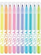 Filctoll készlet, 2,8 mm, kimosható, MAPED  "Color'Peps Pastel", 10 különböző pasztell szín (IMA845469)