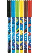 Filctoll készlet, 2 mm, kimosható, MAPED "Color'Peps Ocean Life", 24 különböző szín (IMA845703)