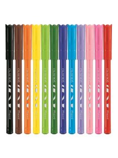   Filctoll készlet, 2 mm, kimosható, MAPED "Color'Peps Ocean", 12 különböző szín (IMA845720)