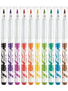   Filctoll készlet, kimosható, ecsetjellegű, MAPED "Color ’Peps Brush", 10 különböző szín (IMA848010)