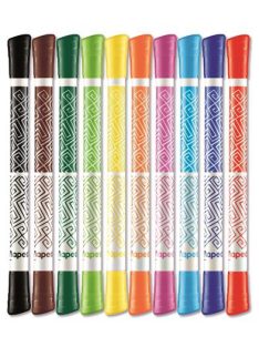   Filctoll készlet, MAPED "Color'Peps Duo Tip", 10 különböző szín (IMA849010)