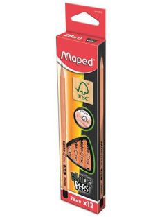   Grafitceruza, 2B, háromszögletű, MAPED "Black'Peps" (IMA850022D)