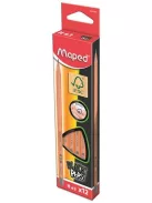 Grafitceruza, H, háromszögletű, MAPED "Black'Peps" (IMA850025D)
