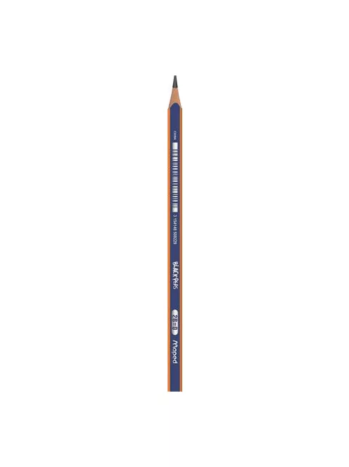 Grafitceruza, 2B, háromszögletű, MAPED "Black' Peps Navy" (IMA850822)