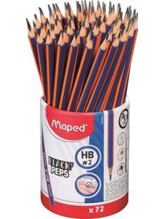   Grafitceruza, ceruzatartó, HB, háromszögletű, MAPED "Black'Peps Navy" (IMA850859)