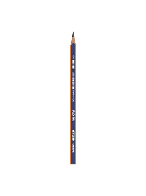 Grafitceruza, ceruzatartó, HB, háromszögletű, MAPED "Black'Peps Navy" (IMA850859)