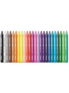 Zsírkréta, MAPED "Color'Peps Wax", 24 különböző szín (IMA861013)