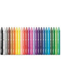   Zsírkréta, MAPED "Color'Peps Wax", 24 különböző szín (IMA861013)