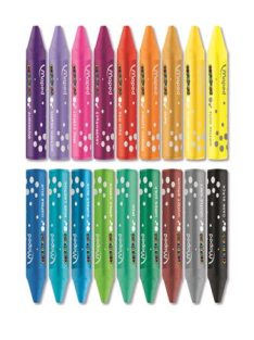   Olajpasztell kréta, MAPED "Color'Peps", 12 különböző szín (IMA864010)