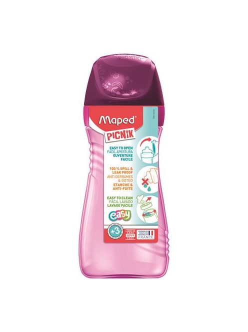 Kulacs, 430 ml, MAPED Picnik "Origins", pink (IMA871501)