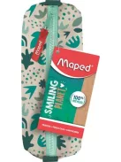 Tolltartó, újrahasznosított anyag, cipzáras, MAPED "Smiling Planet" (IMA936100)