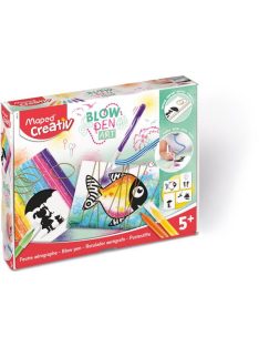   Fújós filctoll készlet, MAPED CREATIV, "Blow pen Art", pop (IMAC846710)