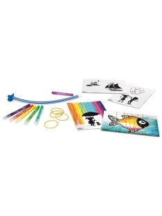   Fújós filctoll készlet, MAPED CREATIV, "Blow pen Art", pop (IMAC846710)