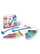Fújós filctoll készlet, MAPED CREATIV, "Blow pen Basic" (IMAC846712)