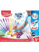 Fújós filctoll készlet, MAPED CREATIV, "Blow pen Basic" (IMAC846712)
