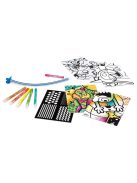 Fújós filctoll készlet, MAPED CREATIV, "Blow pen Art", csíkozás (IMAC846715)