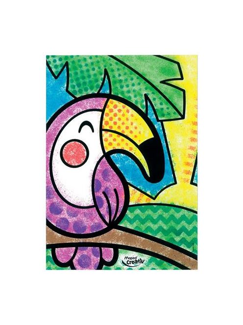 Fújós filctoll készlet, MAPED CREATIV, "Blow pen Art", csíkozás (IMAC846715)