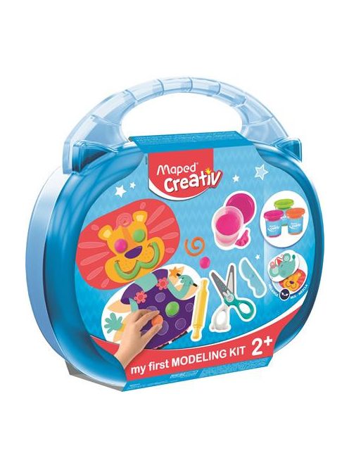 Kreatív készségfejlesztő készlet, MAPED CREATIV, "Early age", varázslatos gyurmavilág (IMAC907007)