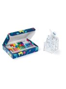 Színezőkészlet, írószertartóval, MAPED CREATIV, 50 darabos (IMAC907037)