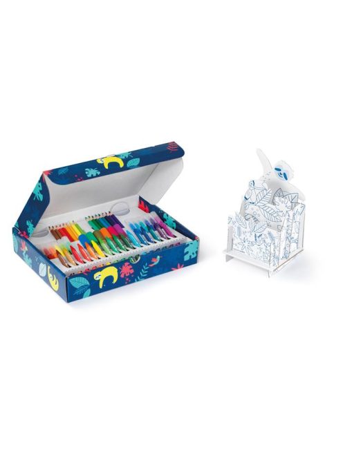 Színezőkészlet, írószertartóval, MAPED CREATIV, 50 darabos (IMAC907037)