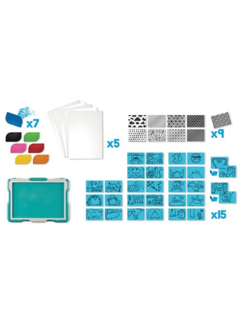 Rajztábla, textúrák, MAPED CREATIV, kastélyok (IMAC907038)