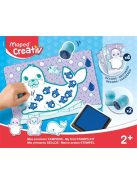 Kreatív készségfejlesztő készlet, MAPED CREATIV, "Early age", nyomdavilág (IMAC907042)