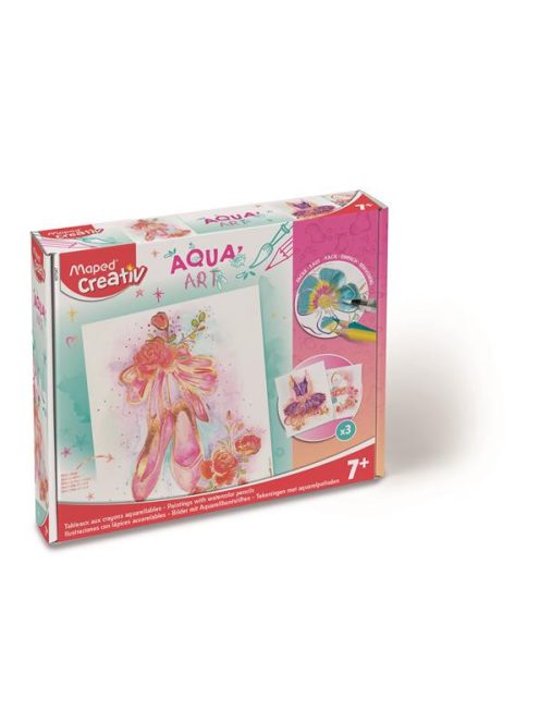 Akvarell festőkészlet, MAPED CREATIV, "Aqua Art", tánc (IMAC907047)