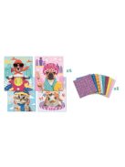 Mozaikos képkészítő készlet, MAPED CREATIV, "Cute Animals", aranyos állatok (IMAC907050)