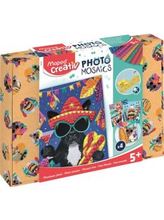   Mozaikos képkészítő készlet, MAPED CREATIV, "Adveture Animals", kalandos állatok (IMAC907051)