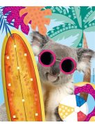 Mozaikos képkészítő készlet, MAPED CREATIV, "Adveture Animals", kalandos állatok (IMAC907051)