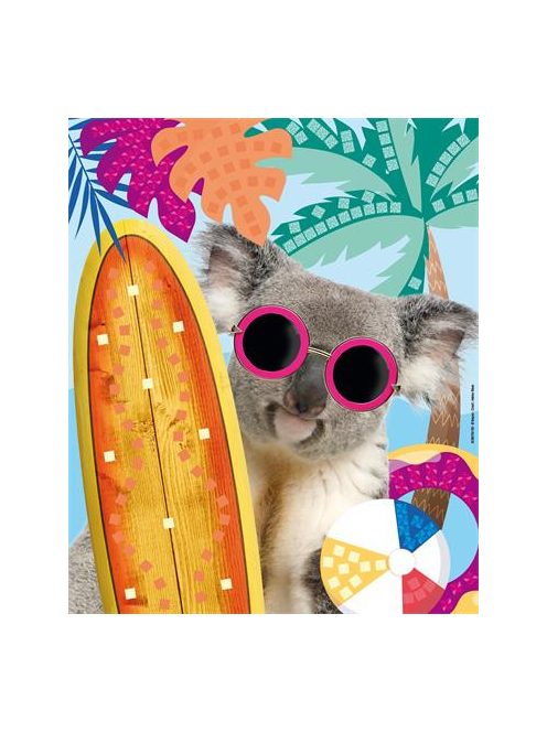 Mozaikos képkészítő készlet, MAPED CREATIV, "Adveture Animals", kalandos állatok (IMAC907051)