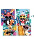 Mozaikos képkészítő készlet, MAPED CREATIV, "Adveture Animals", kalandos állatok (IMAC907051)