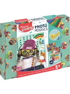   Mozaikos képkészítő készlet, MAPED CREATIV, "Cool Animals", menő állatok (IMAC907052)