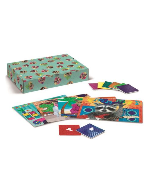 Mozaikos képkészítő készlet, MAPED CREATIV, "Cool Animals", menő állatok (IMAC907052)