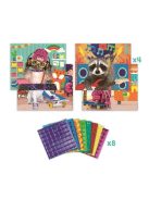 Mozaikos képkészítő készlet, MAPED CREATIV, "Cool Animals", menő állatok (IMAC907052)