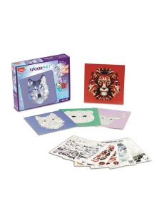   Kreatív matricás készlet, MAPED CREATIV "Sticker' Art", állatok (IMAC907055)