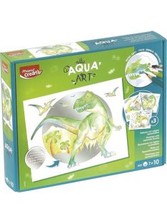   Akvarell festőkészlet, MAPED CREATIV, "Aqua Art", dinoszaurusz (IMAC907058)