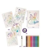 Akvarell festőkészlet, MAPED CREATIV "Aqua Art - Barbie" (IMAC907063)