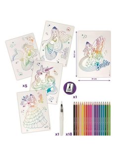   Akvarell festőkészlet, MAPED CREATIV "Aqua Art - Barbie" (IMAC907063)