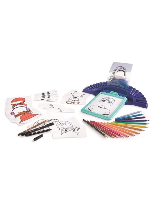Kreatív rajzkészlet kiegészítőkkel, MAPED CREATIV "Avatar Studio" (IMAC907064)