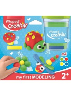   Gyurma készlet, 4×120 g, MAPED CREATIV, vegyes színek (IMAC907200)