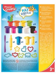   Gyurma és formázó készlet, 21 darabos, MAPED CREATIV, "Pat Dough" (IMAC907202)