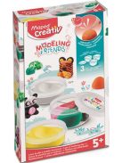 Utántöltő modellező gyurma készlet, levegőre száradó, MAPED CREATIV, "Modeling Friends" (IMAC907203)